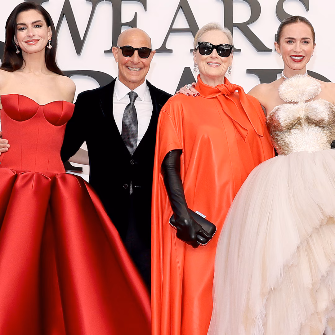 Meryl Streep, Stanley Tucci, Emily Blunt on Devil Wears Prada 3