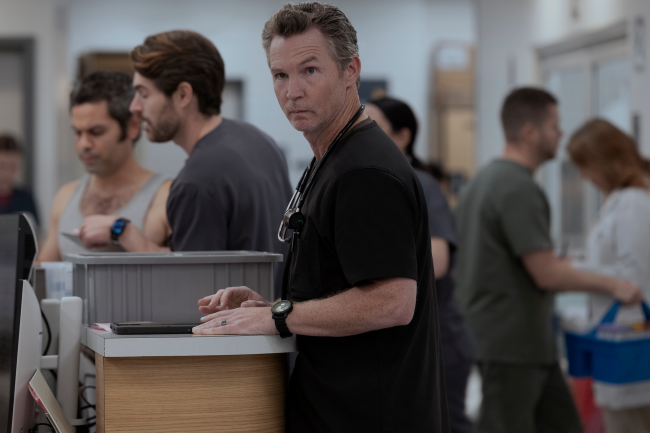 The Pitt star Shawn Hatosy Season 2 finale interview