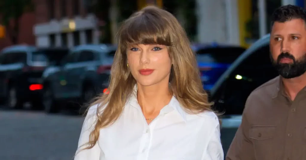 Taylor Swift Stuns in Stella McCartney Look in New York City