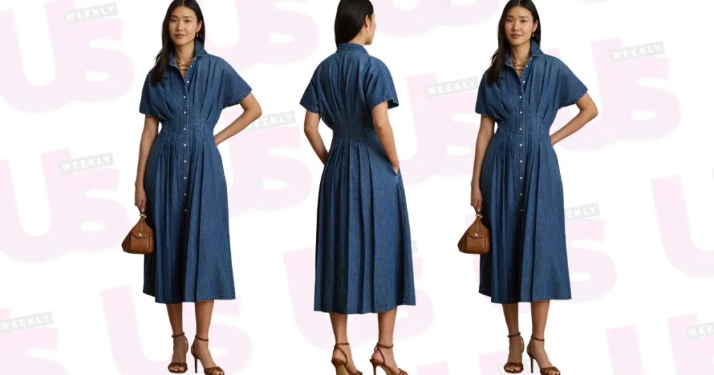 This Denim Dress From Nordstrom Is a Chic and Easy Spring Outfit