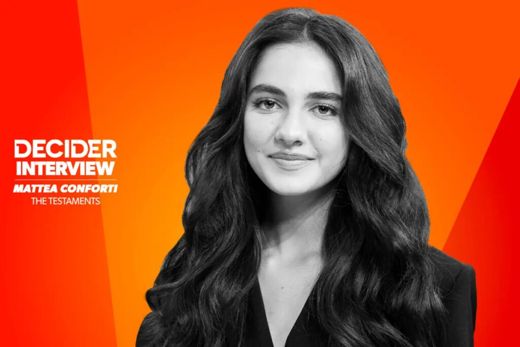 ‘The Testaments’ Star Mattea Conforti Says Becka Kisses Agnes In The Season 1 Finale Because “She Has Nothing Else To Lose”: “It’s Her Last Chance To Show Her Undying Love”