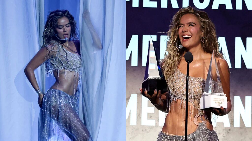 Karol G Performs, Accepts Special Award, & Gets Surprised With Another Win in Busy AMAs Night – Watch Now! – Just Jared – Celebrity News and Gossip