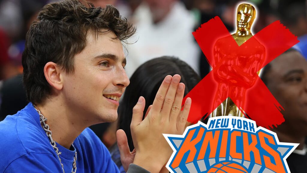 Timothée Chalamet Snubs Oscars After Knicks Win NBA Championship