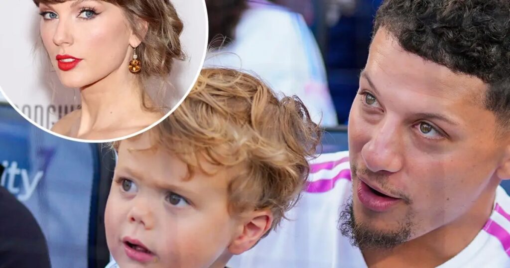 Patrick, Brittany Mahomes’ Son Reacts to Taylor Swift Photo