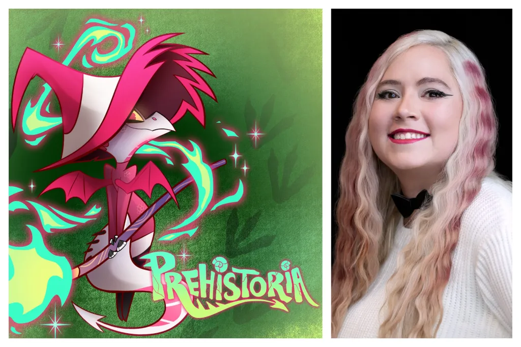 Hazbin Hotel’s Vivienne Medrano Partners With WBPA On Prehistoria
