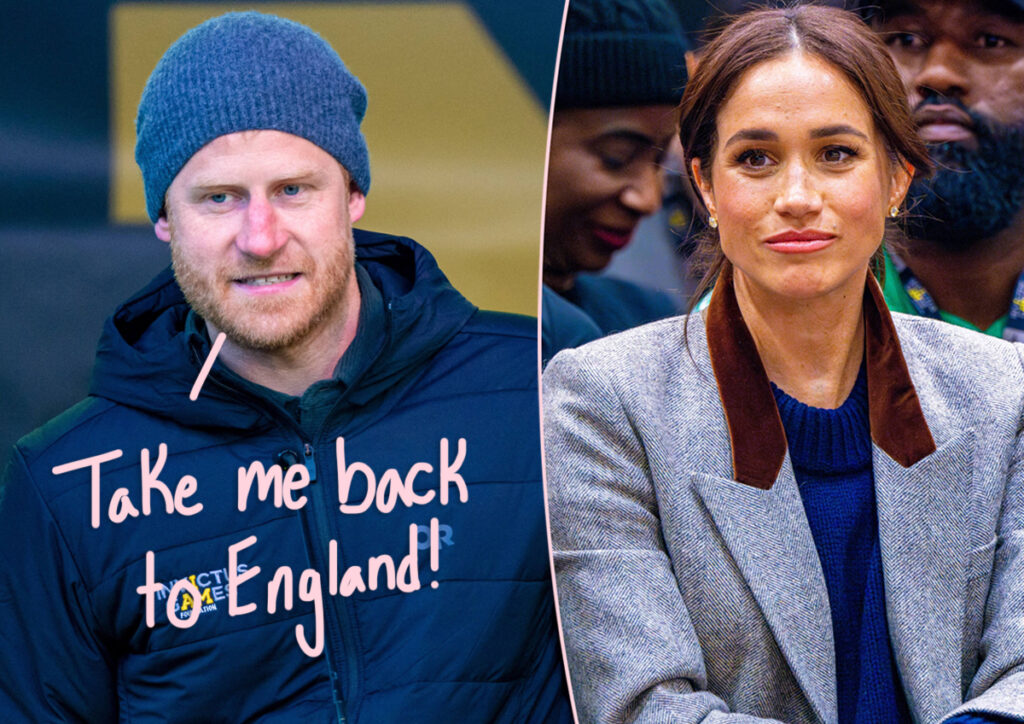 Prince Harry’s Heart Is Calling Him Home – But What Meghan Markle Wants For Their Future Is ‘Very Different’!