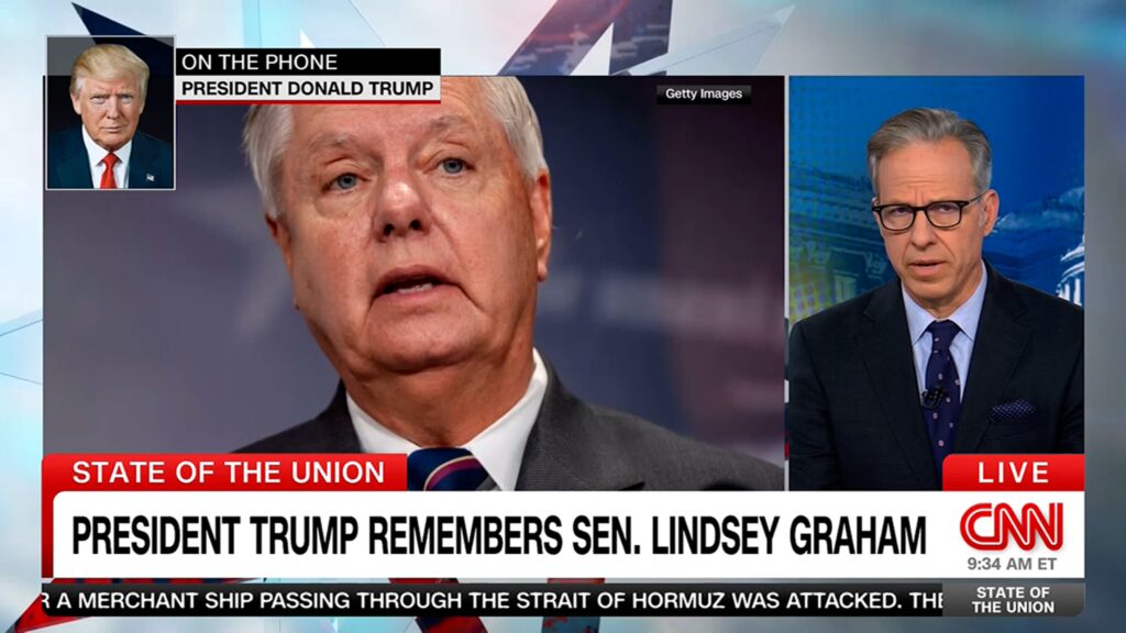 President Trump Says He Spoke With Lindsey Graham Hours Before His Death
