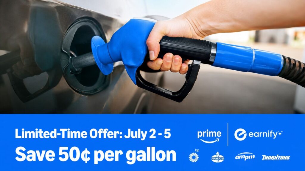 Amazon Prime Members Can Save $0.50 a Gallon on Gas This Weekend— Here’s How You Can Save at the Pump This Weekend