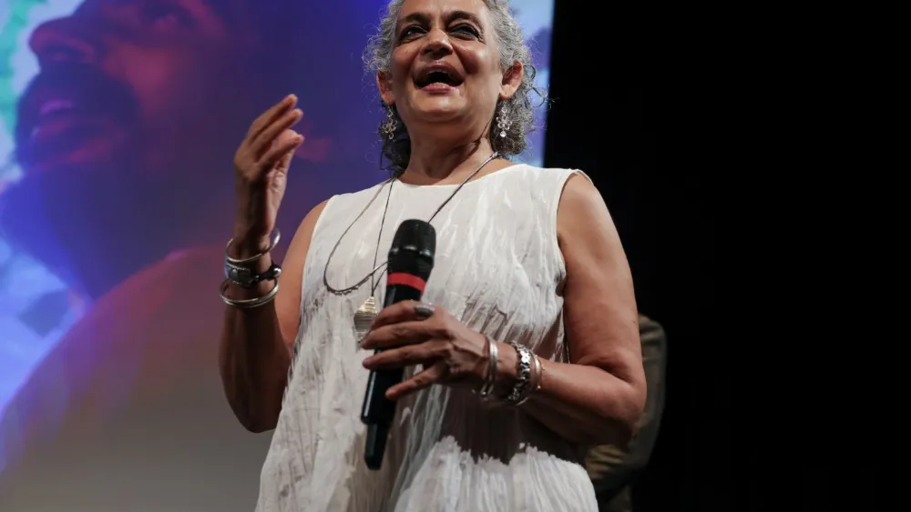 Arundhati Roy on Beatles, AI and Indie Filmmaking