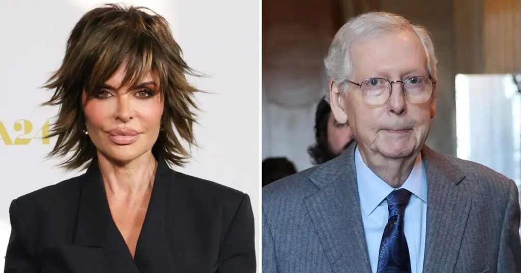 Lisa Rinna Compares Mitch McConnell to Weekend at Bernie’s