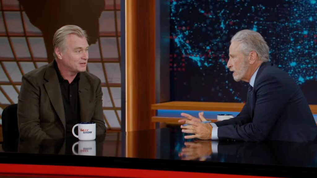 Jon Stewart Gushes Over ‘The Odyssey’: ‘Holy S—t, It’s Staggering’