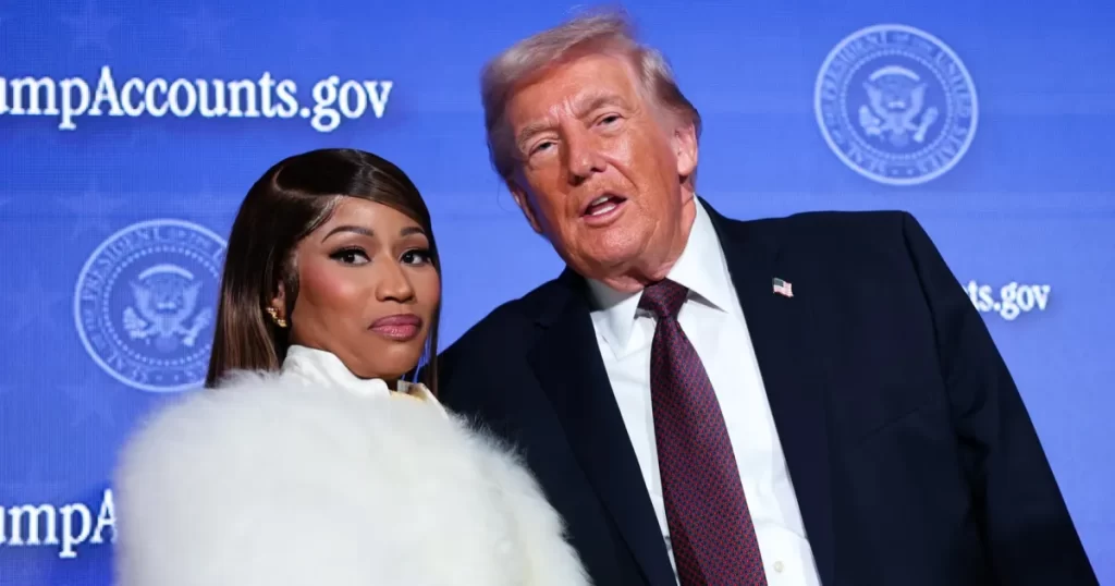 Donald Trump Calls Nicki Minaj ‘Hot’ at White House Luncheon
