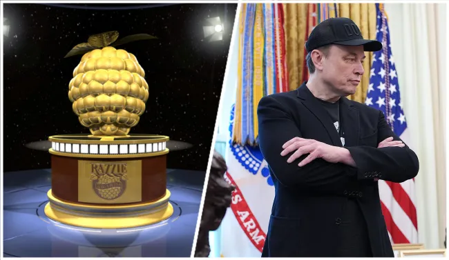 Razzies boss puts Elon Musk’s AI version of The Odyssey on notice