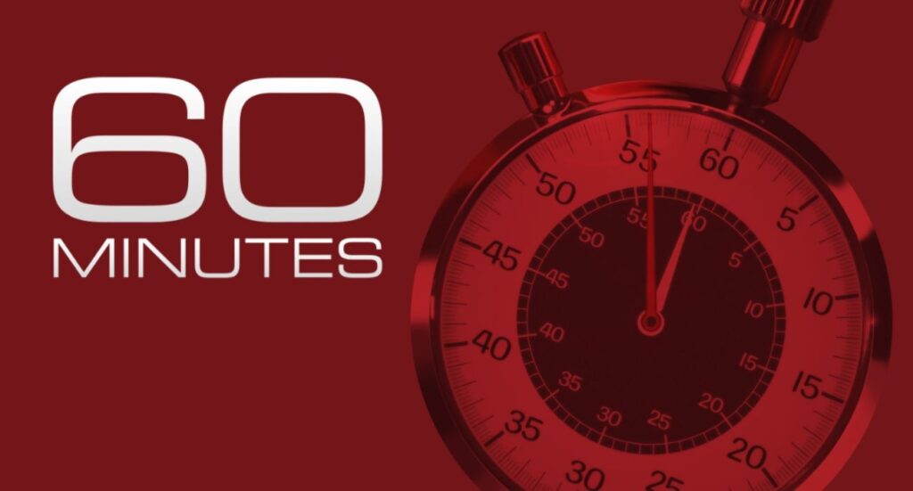 CBS’ 60 Minutes Was The Most-Watched Non-Sports Program In The United States, According to Nielsen