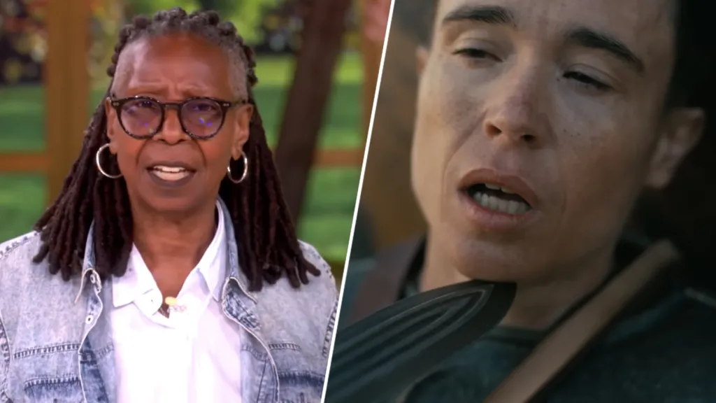 Whoopi Goldberg Slams Critics Of Elliot Page’s ‘The Odyssey’ Casting