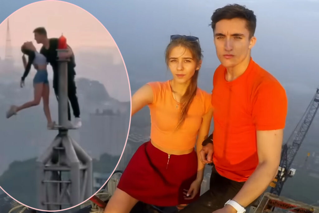 Daredevil Couple Scales The Empire State Building, Unveils Political Message, Gets Engaged – And Now They’re In Police Custody!