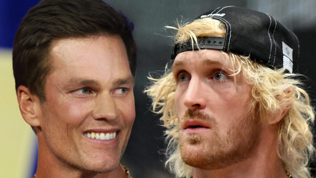 Tom Brady Smacks Logan Paul Onstage at Fanatics Fest 2026, Video Shows