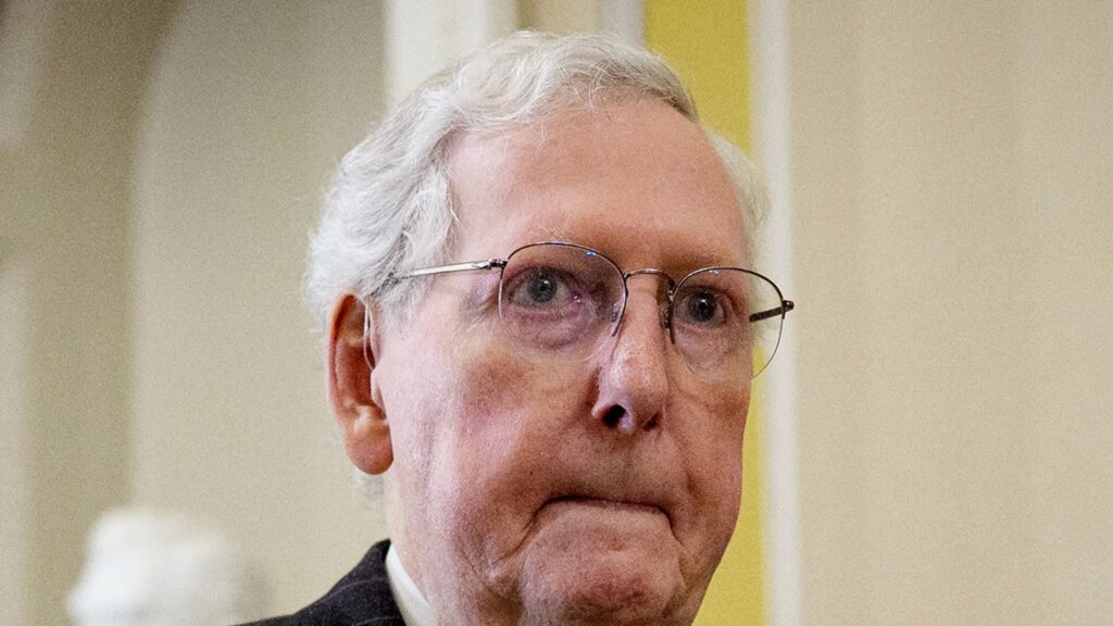 Senator Mitch McConnell Releases Photo From Hospital, Says He Took Fall Last Month