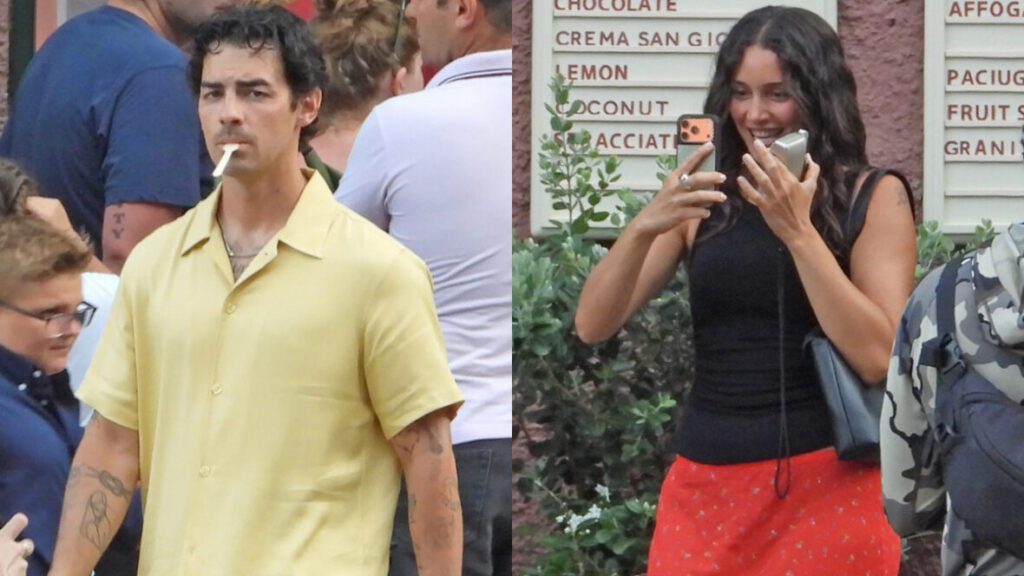 Joe Jonas & Girlfriend Tatiana Gabriela Spend Time Together in Portofino