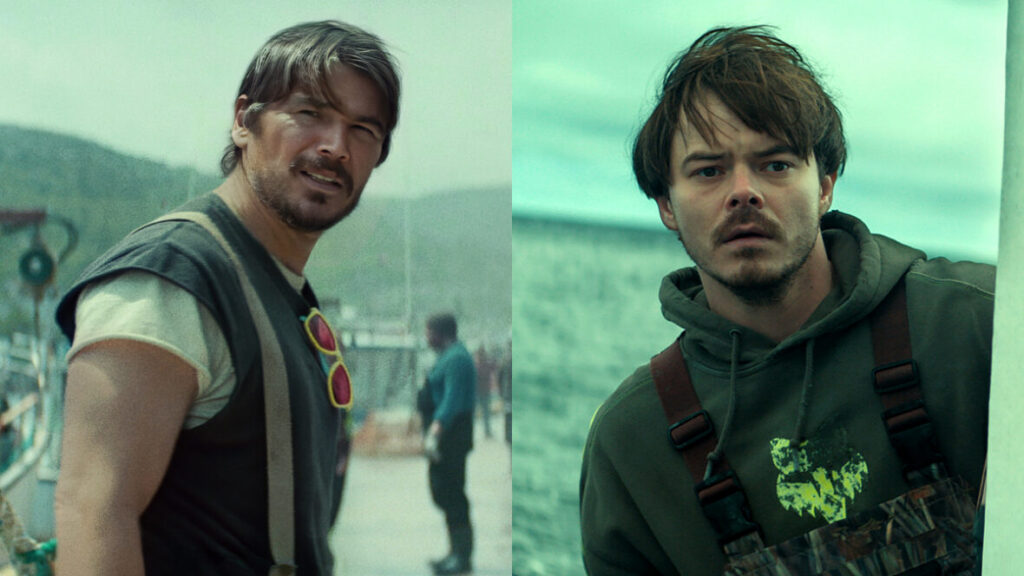 Josh Hartnett Fights to Protect Son Charlie Heaton in Netflix’s Sea Creature Thriller ‘Below’ – Watch the Trailer