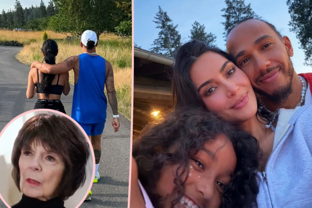 Lewis Hamilton Supports Kim Kardashian After Grandma Passes In SWEETEST WAY!