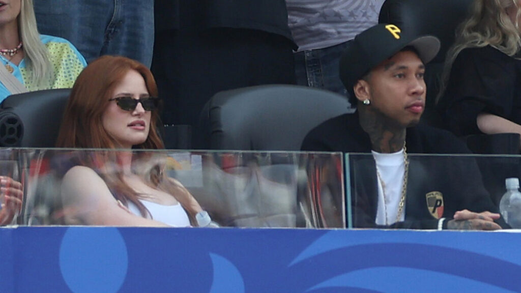 Madelaine Petsch & Tyga Spend Time Together at 2026 FIFA World Cup Quarter Finals