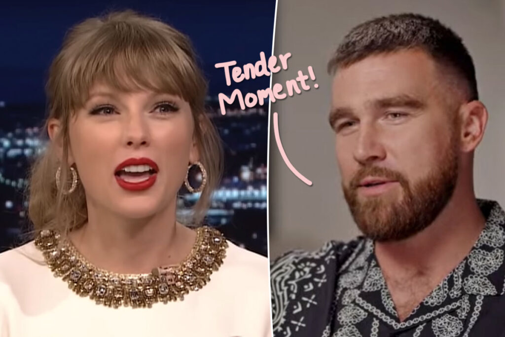 Travis Kelce Couldn’t Fight Back Tears While Exchanging Vows With Taylor Swift: REPORT