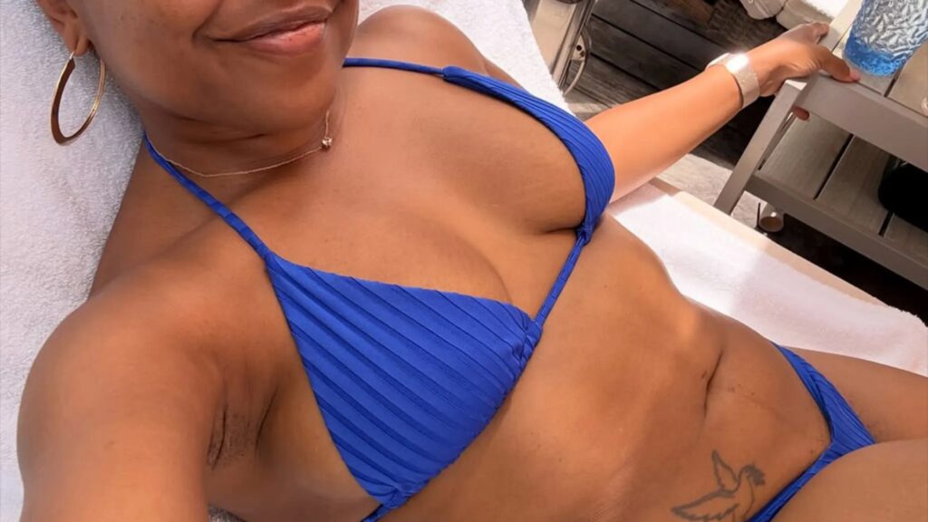 Blue Bikini Babe — Guess The Famous Comedian!