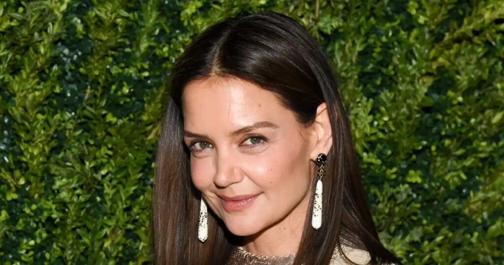 Katie Holmes Wore This Silky Two-Piece Set Style on Amazon