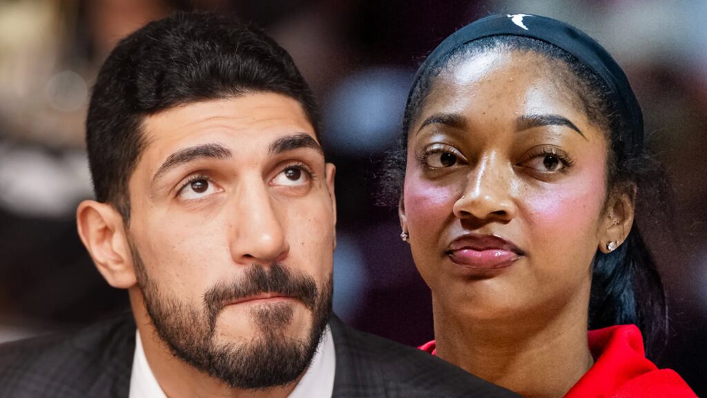 Enes Kanter Freedom Vows To Dunk On Angel Reese In WNBA