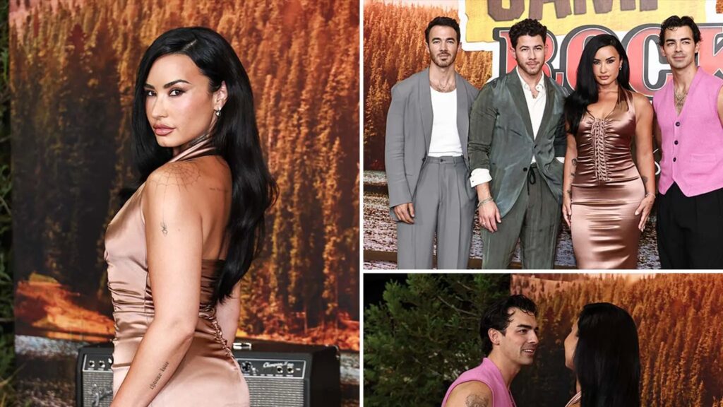 Demi Lovato Reunites With Ex Joe Jonas for ‘Camp Rock 3’ Premiere