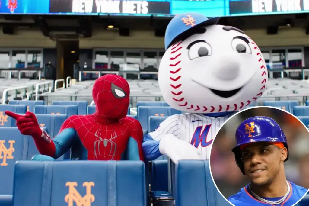Why Sony partnered with last-place New York Mets to promote ‘Spider-Man: Brand New Day’