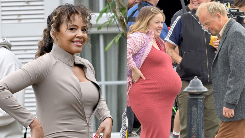 New First Looks at Nicola Coughlan, Carmen Ejogo and Naomi Scott Filming Netflix Roald Dahl Series