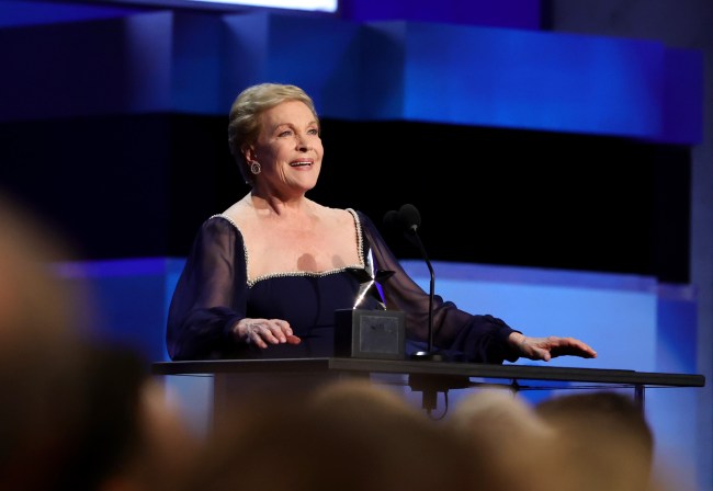 Julie Andrews, age 90, extends Emmy record as oldest woman to win