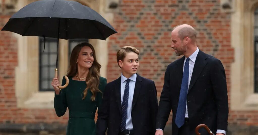 Prince William, Kate Middleton Bring Prince George to Eton