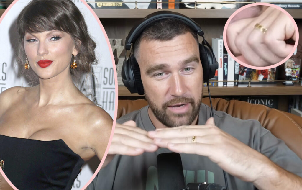 Travis Kelce GUSHES About ‘Magical’ Taylor Swift Wedding Night – Plus, Get A Look At His Shiny Ring!