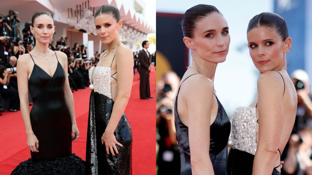 Sisters Rooney & Kate Mara Hit the Red Carpet Together at ‘Bucking Fastard’ Premiere at Venice Film Festival 2026 | Just Jared