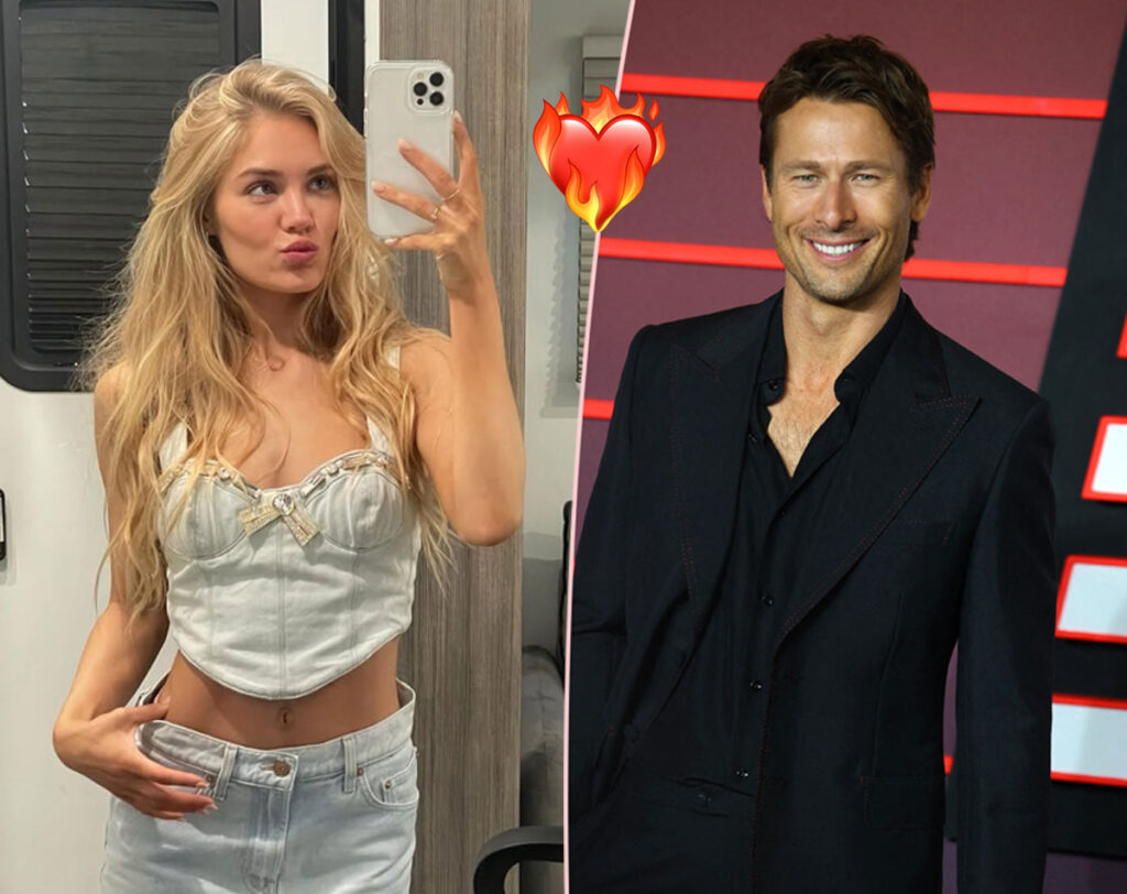 OMG! Glen Powell Gives Swoon Worthy Update On Michelle Randolph Romance!